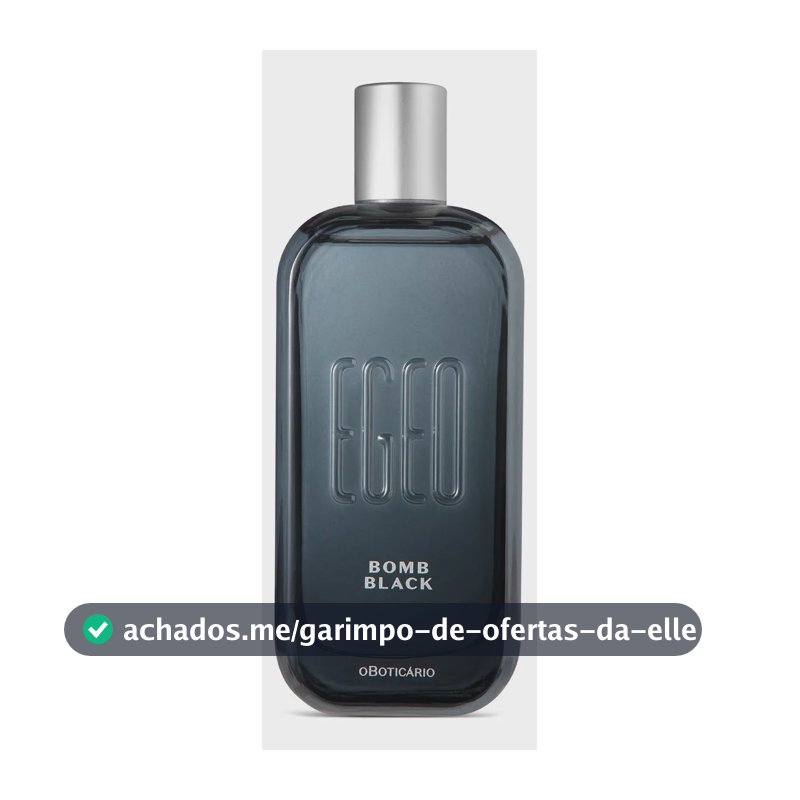 O Boticário Egeo Bomb Black Masculino