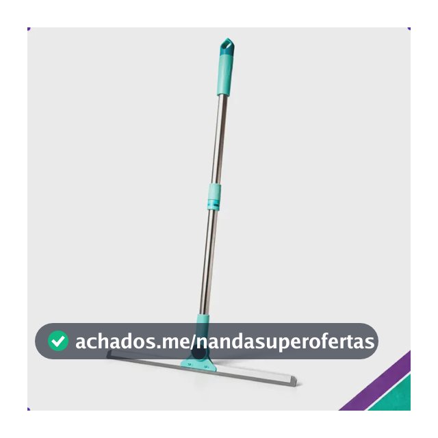 Rodo Vassoura Giratório 180° Tender Trove Silicone Premium Antirisco Cabo Alumínio Ergonômico Seca em 1 Passada Multiuso Pisos Porcelanato Vidros Box Janelas Azulejo Tapete Carro