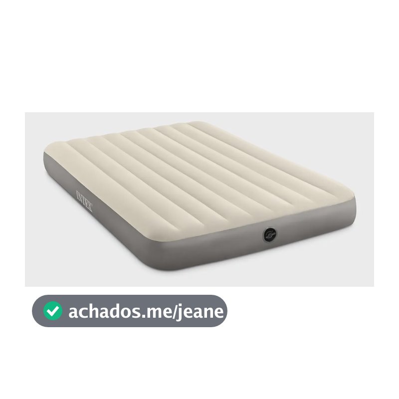 Colchão Inflável Queen Size Dura-Beam Standard c/ Tecnologia Fiber-Tech – Intex 64103
