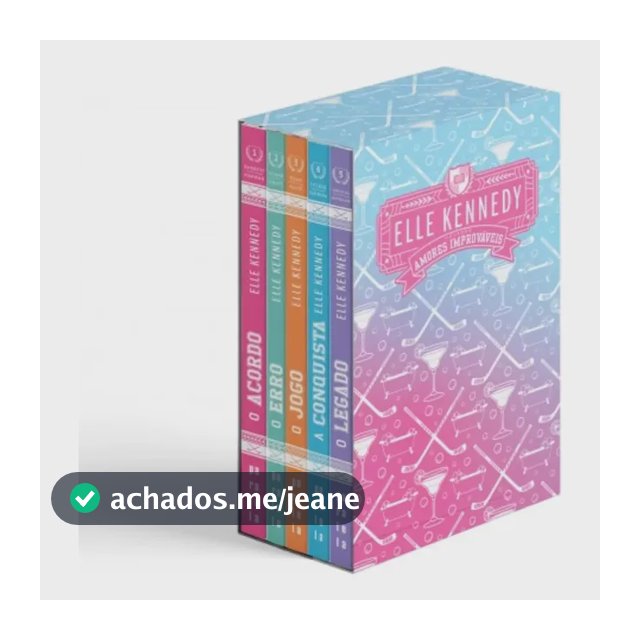 Box - Amores Improváveis (Nova Edição) - Kennedy, Elle - Paralela - Capa Mole