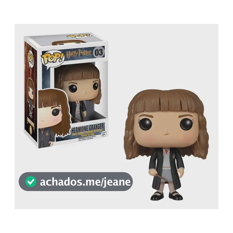 Harry Potter Boneco Pop Funko Hermione Granger #03