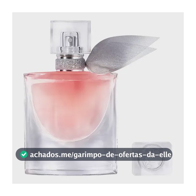 Perfume Feminino Eau de Parfum, Fragrância Floral Gourmand Inebriante com Íris Nobre e Baunilha, Aroma de Felicidade e Feminilidade, La Vie Est Belle Lancôme, Frasco com 30ml