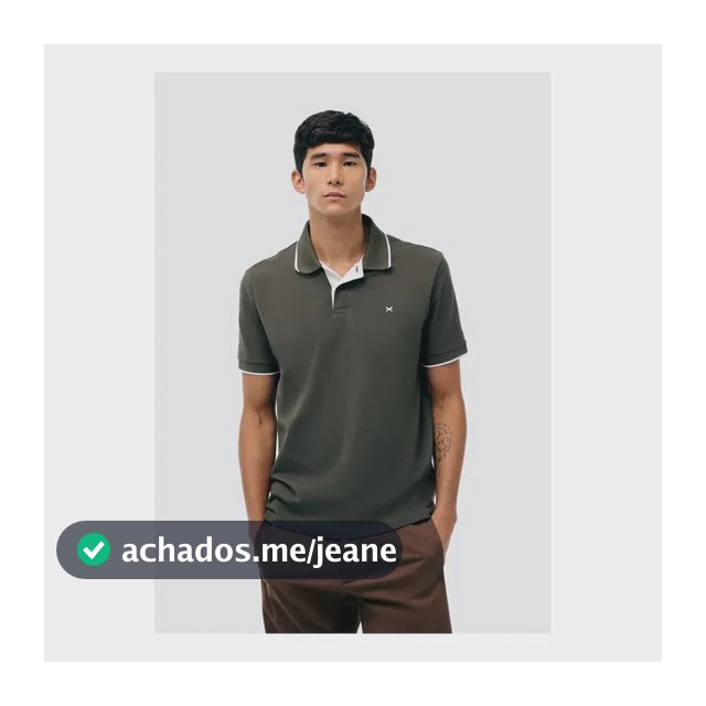 Camisa Polo Masculina Em Malha Piquet Com Bordado