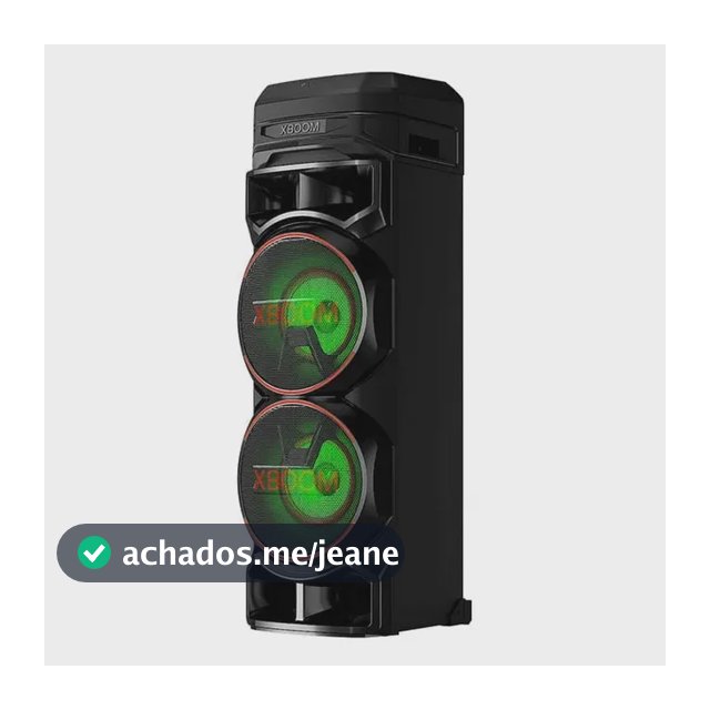 Torre de Som LG XBOOM Graves Potentes, Função DJ, Diversas Conexões, Bass Boost, Iluminação Colorida, Karaokê, Party Speaker - RNC9