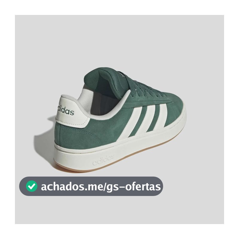 Masculino Tênis adidas Ji1798 Verde Liso 37 Br