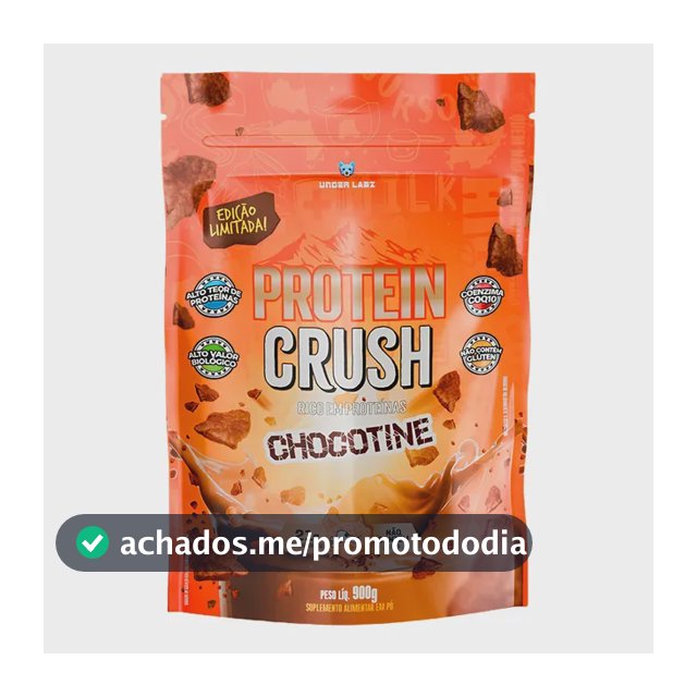 Protein Crush 900g Under Labz 100% Whey Protein Coenzima Q10