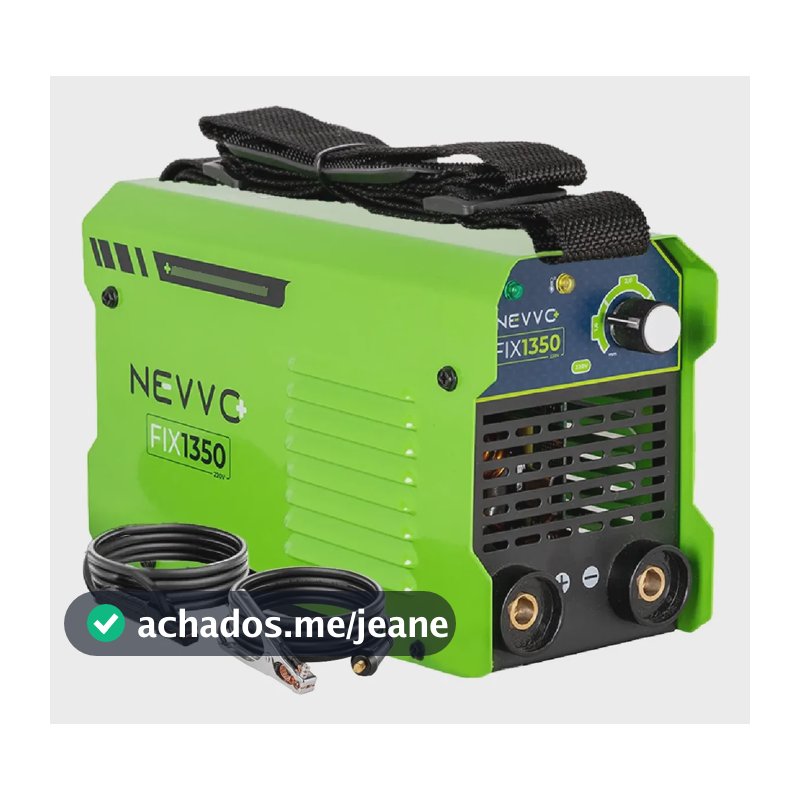Inversora De Solda Fix1350 105amp Nevvo 220v Verde 220v
