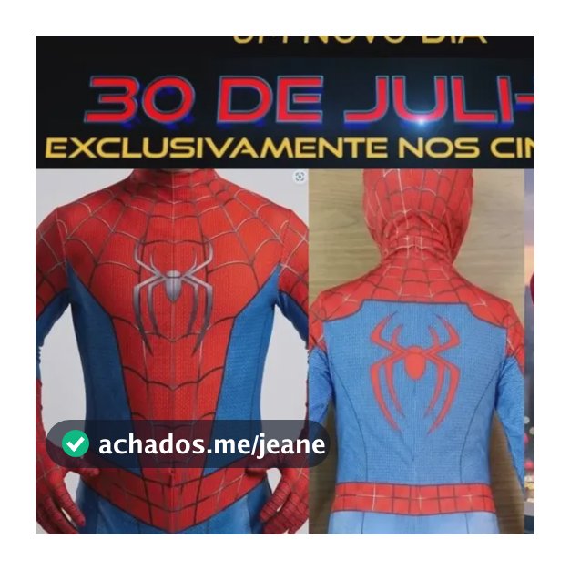 Fantasia Infantil Homem Aranha Novo Filme 2026 Um Novo Dia
