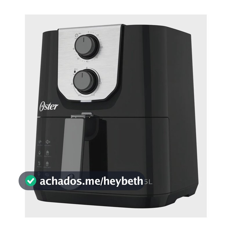 Air Fryer Oster Ofrt510 Preto 220v Preto 220v
