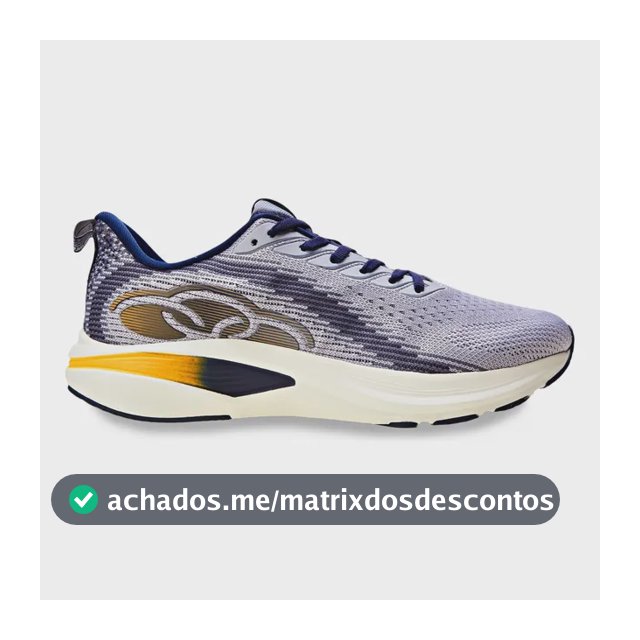 Tênis Esportivo Masculino Voa 2 Olympikus Lunmho Liso 42 Br
