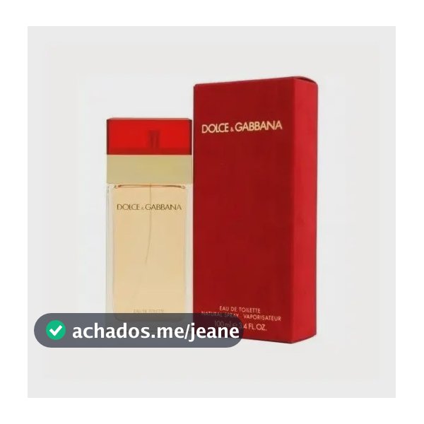 Dolce & Gabbana Feminino Edt Fem 100ml