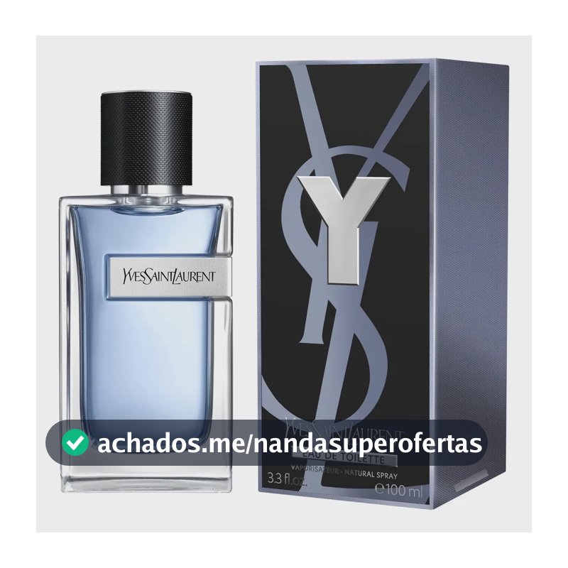 Y Yves Saint Laurent Eau De Toilette Perfume Masculino 100ml