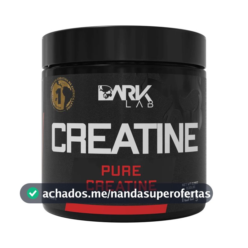 Creatina Dark Lab Premium Pure em pó Sem sabor x 150g