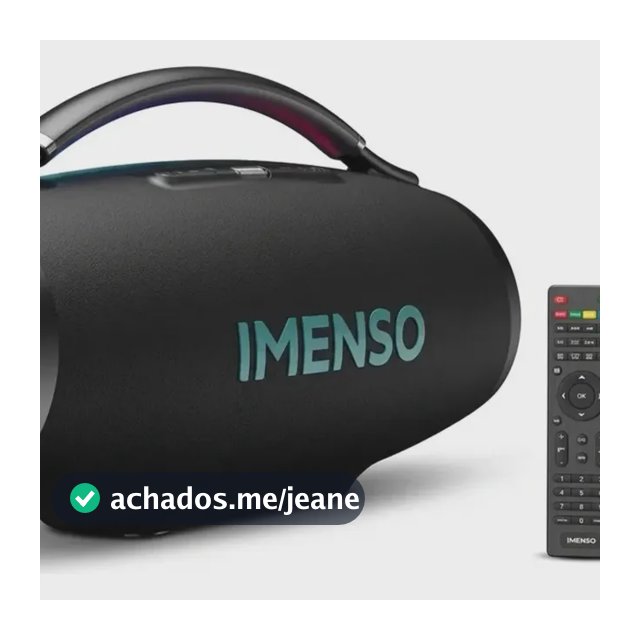 Caixa De Som Imenso X69a 500w Rms 45000mah Rgb Ipx6 2 Mic Preto