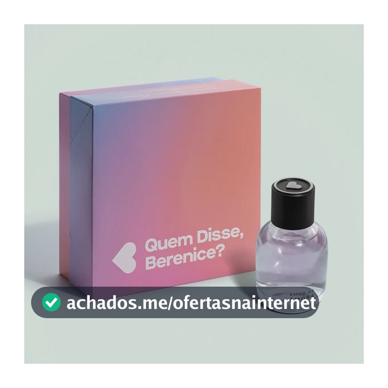 Amor Na Amora Deo Colônia 75ml + Caixa De Presente