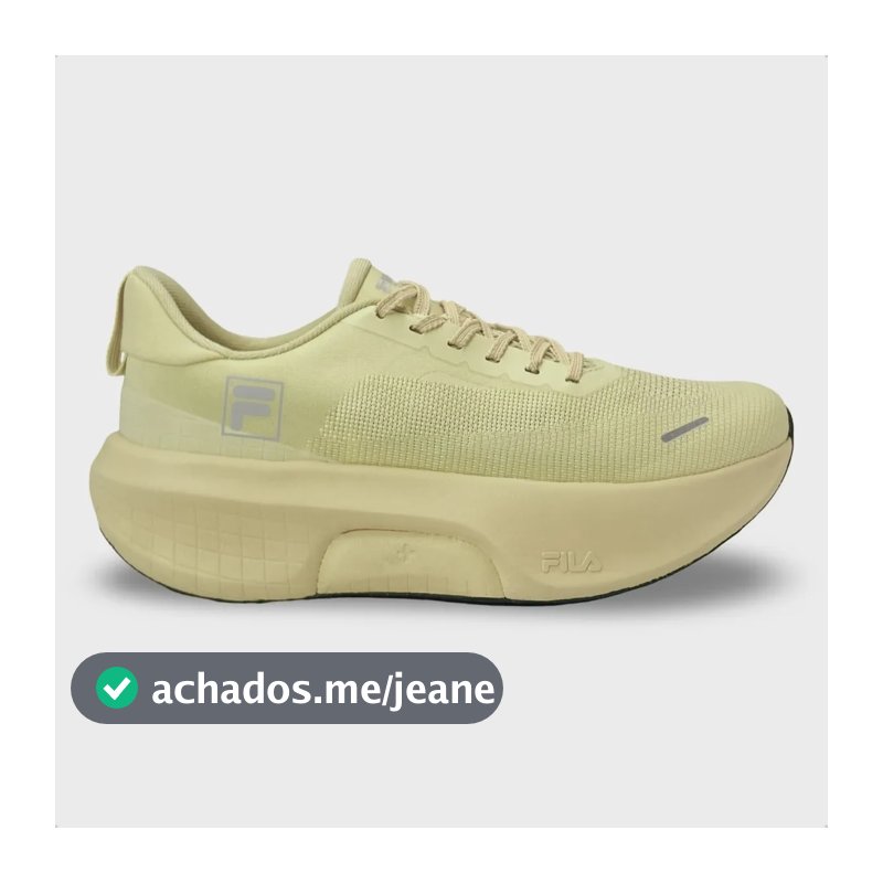 Tênis Fila Masculino Speedrocker Skyfoam Corrida Creme 44 Br