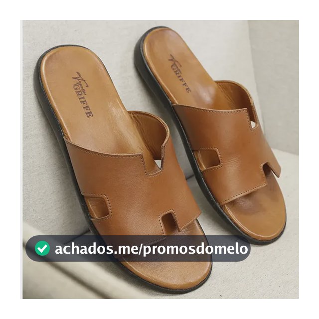 Chinelo Masculino Nj Slide Couro Ortopédico Sola Macia Leve