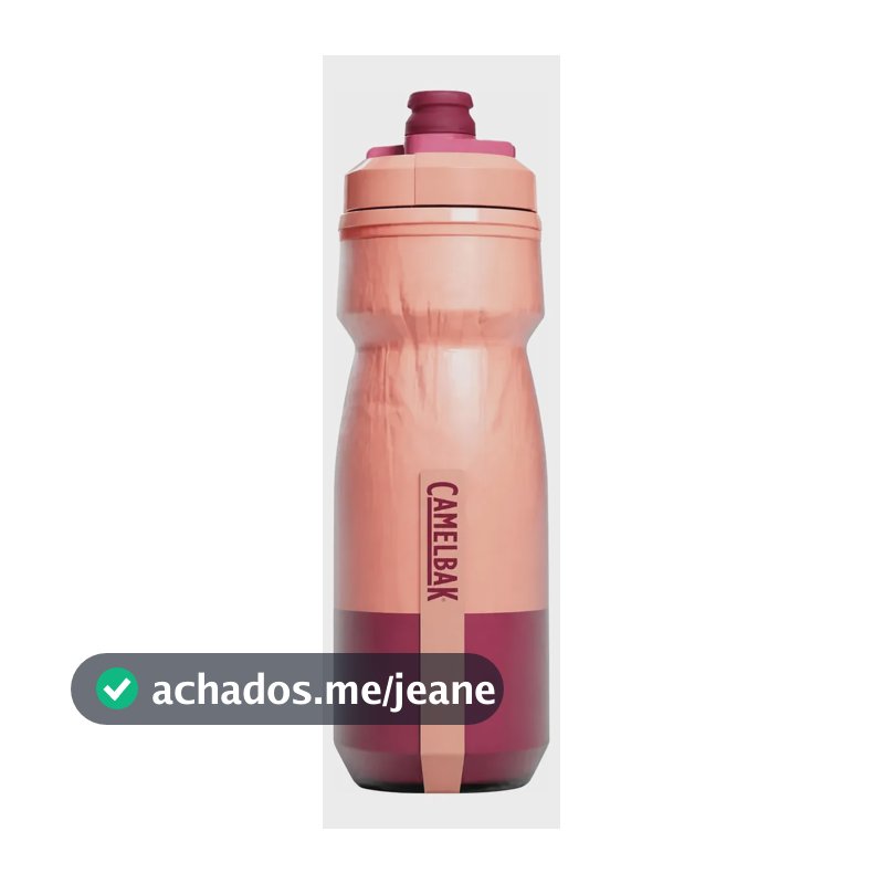 Garrafa Térmica Camelbak Podium Chill 621ml - Rosa/coral