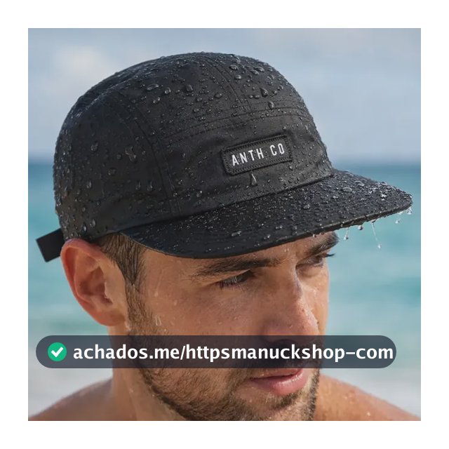 Boné Anth Co Aba Reta Water Five Panel Strapback Impermeavel