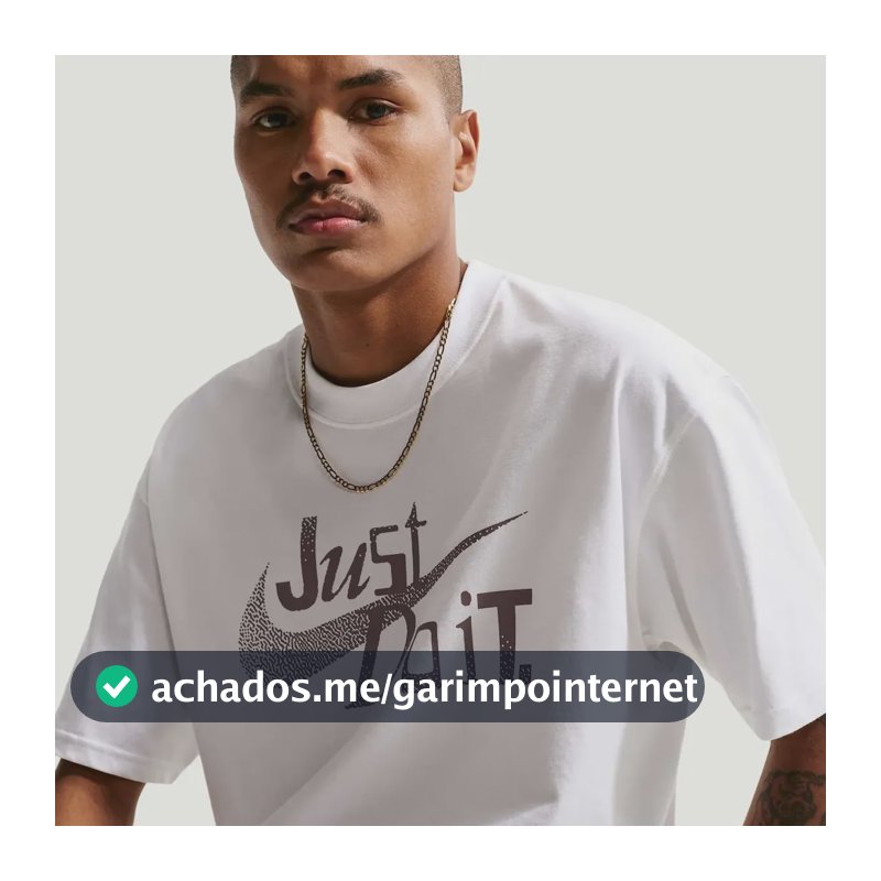 Camiseta Nike Sportswear Jdi Unissex Branco M