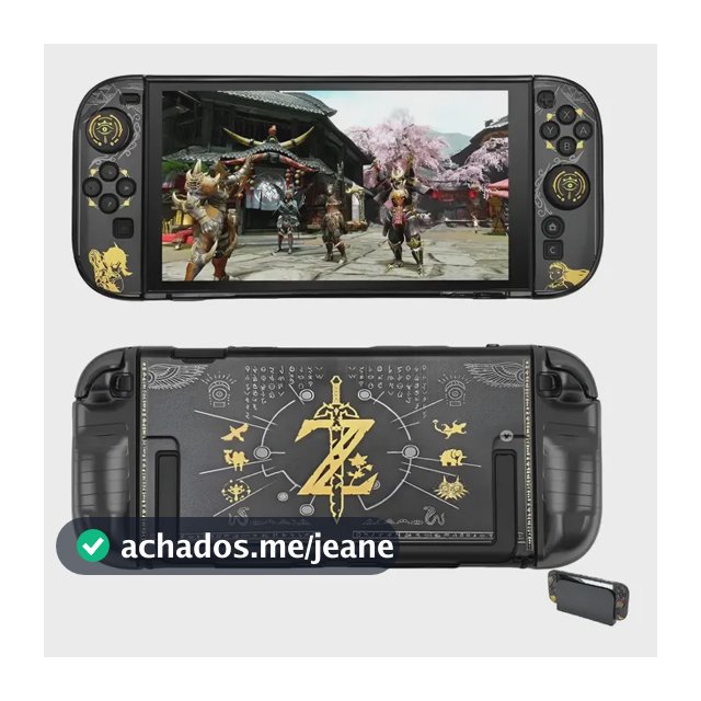 Capa De Encaixe Acoplável À Prova De Choque Zelda Para Switc