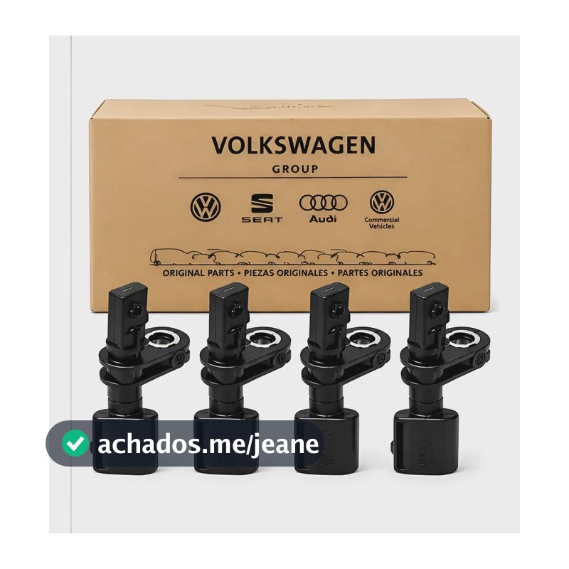 Kit 4 Sensores Freio Abs Gol G5 G6 Fox Crossfox Original Vw Gol 2013 Diante