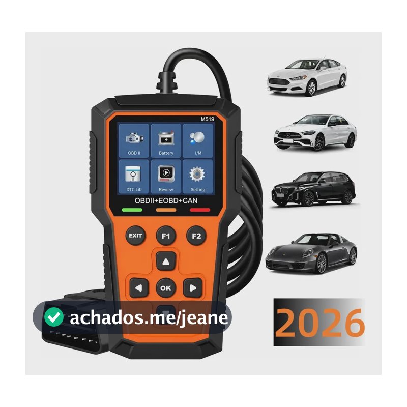 Scanner Automotivo Obd2 Atualizado Profissional Em Português