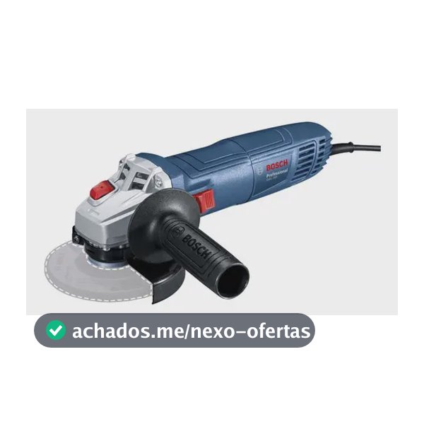 Esmerilhadeira Bosch Gws 700, eixo 710w, cor M14, cor azul marinho