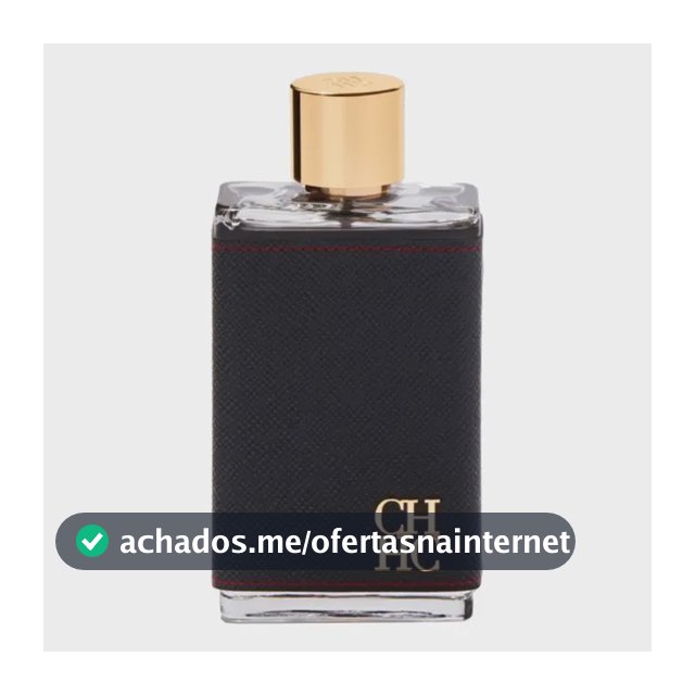 Perfume Carolina Herrera CH Men Eau De Toilette 200ml Masculino