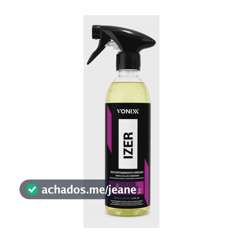 Vonixx Descontaminante Ferrosos Izer Limpa Rodas
