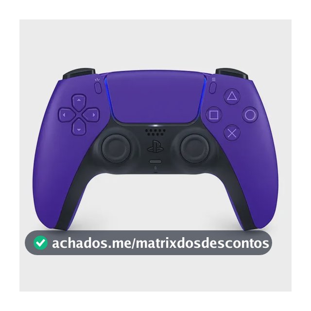 Controle Dualsense Cfi-zct1 Sem Fio Ps5 Galactic Purple