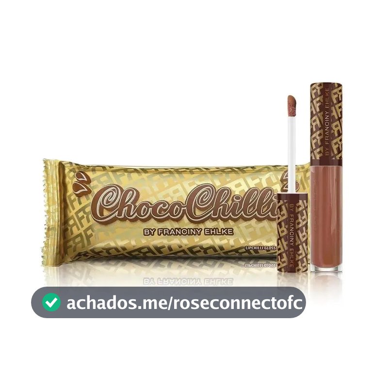 Brilho Labial Franciny Ehlke Choco Chilli Gloss Chocolate