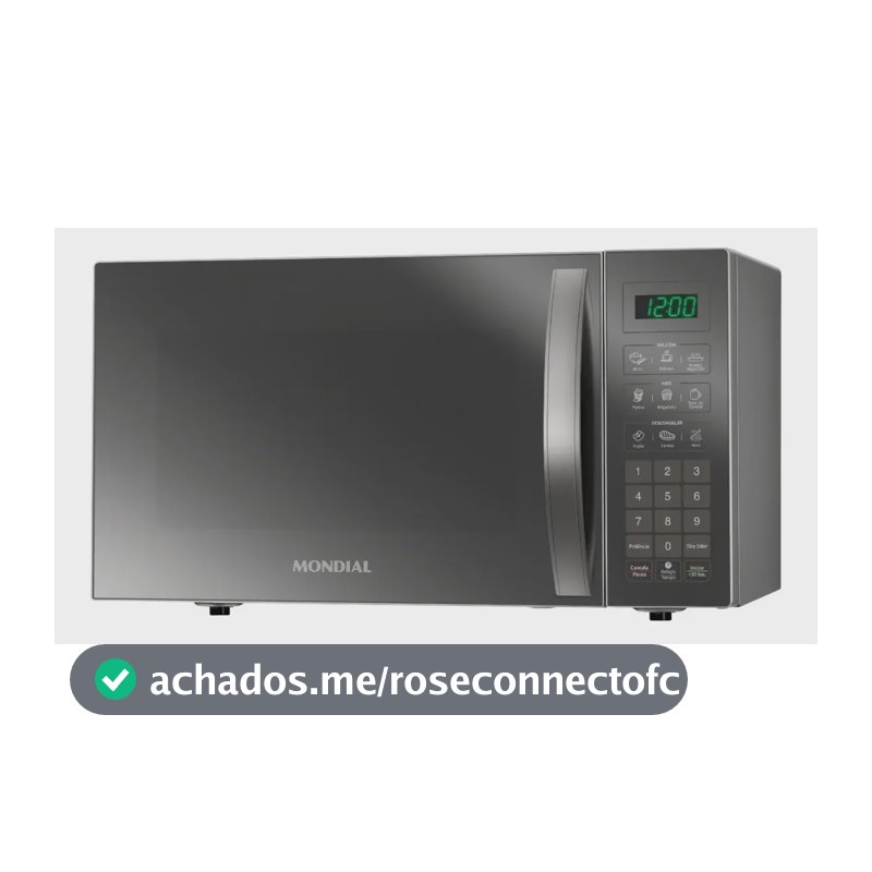 Micro-ondas Mondial 1400W MO-02-34-E Espelhado 110V