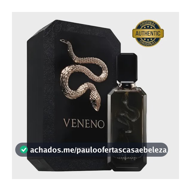 Perfume Arabe French Avenue Veneno Black Masculino 100ml