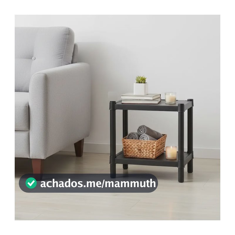 Estante Plastica 2 Prateleiras Multiuso Organizador 350mm 2 Prateleiras