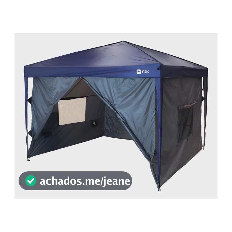 Parede Fechamento Transform Wall Ntk P/tenda Gazebo 3m X 3m