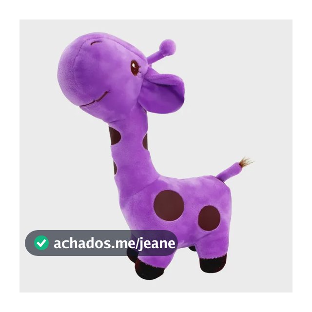Bichinho De Pelúcia Girafa Brinquedo De Cachorro Pet