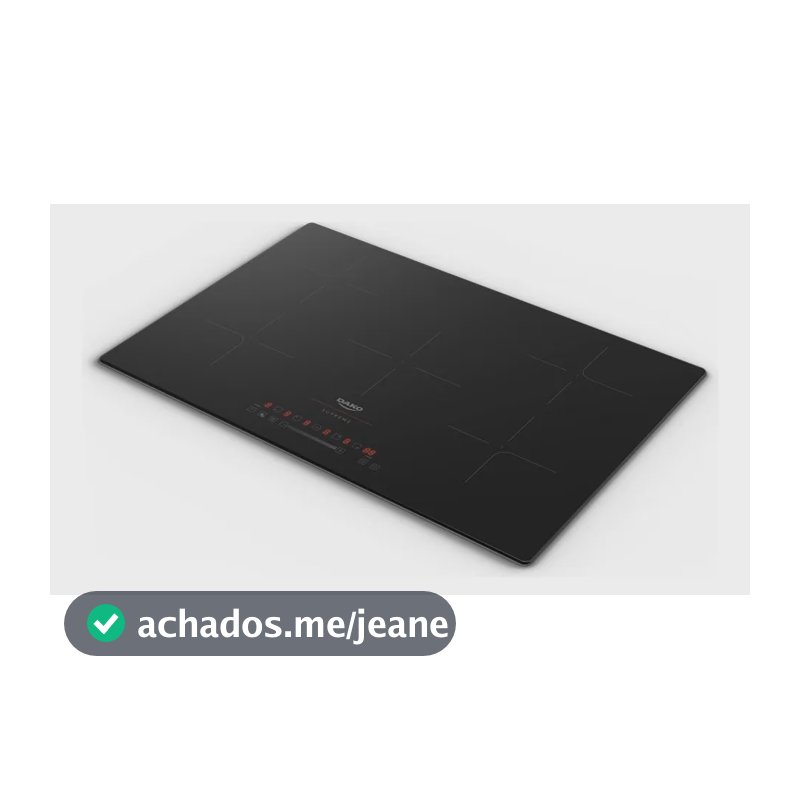 Cooktop De Indução 5 Zonas Dako Supreme 7200w Preto 220v Preto 220v