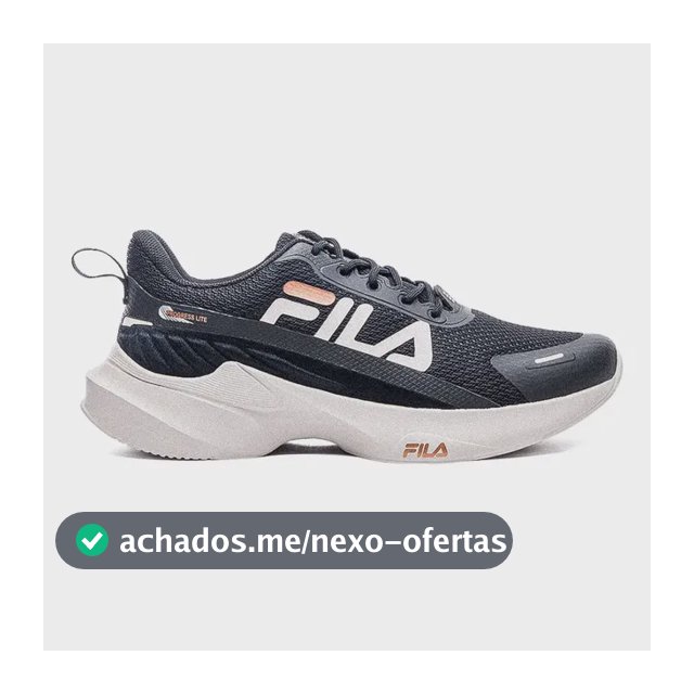 Tênis Fila Progress Lite Feminino Confortável Original