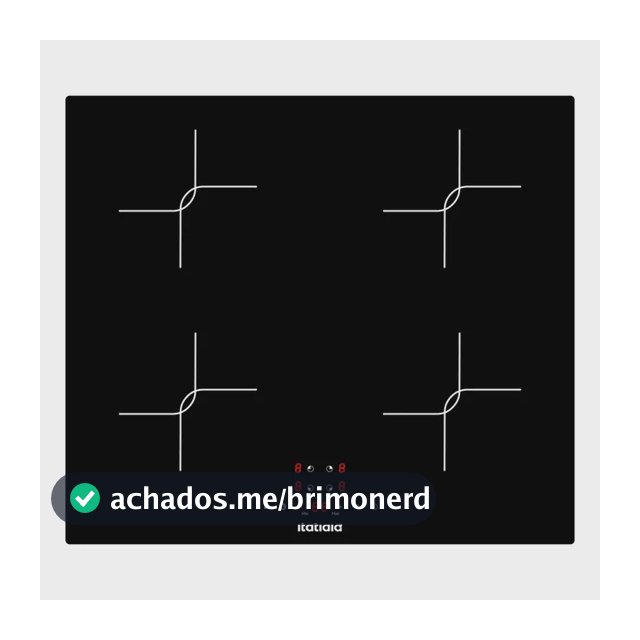 Cooktop de Indução Itatiaia Master 4Q 220V - Preto