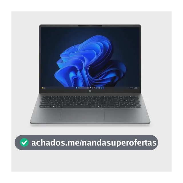 Notebook HP 200 HP 200 G2i Intel Core 3-100U 16" Intel Graphics RAM 8GB (1x8GB) DDR5 SSD 256GB PCIe4x4 Windows 11 Home SL - E30QDAT#AK4