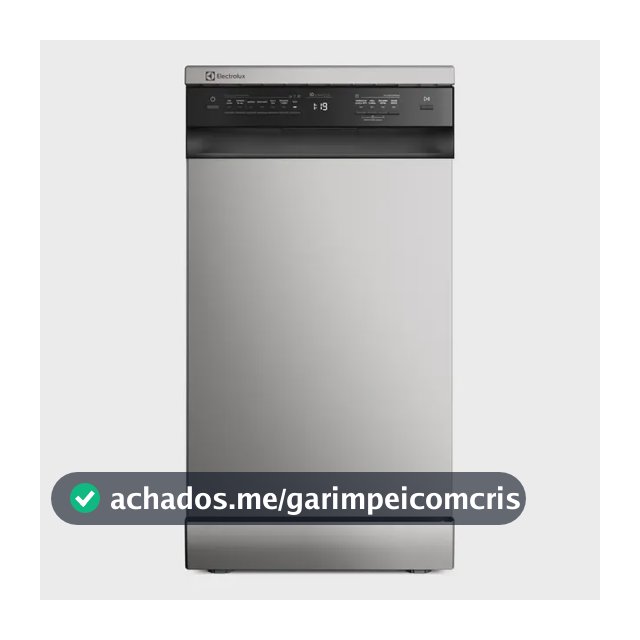 Lava-louça Electrolux 10 Serviços Inox Lava E Seca 50' Ls10e Prateado