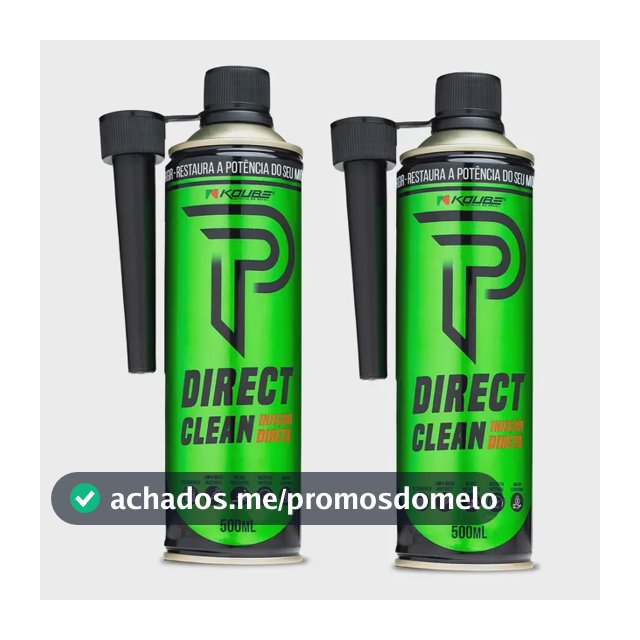 Direct Clean Injeção Direta limpeza de bicos injetores melhora desempenho e consumo de combustível Aplicador Kit 2 Koube