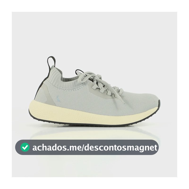 Tênis Reserva Go Fresh Knit Casual Macio Antiderrapante Cinza 41 Br
