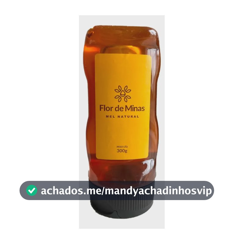 Mel Flor De Minas 100% Natural - Bisnaga 300g