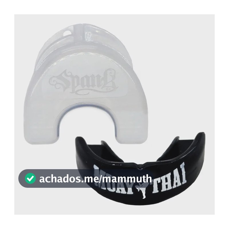 Spank Protetor Bucal Profissional Moldável Com Estojo Cor Muaythai - Boxe - Muaythai - Jiu-jitsu - Mma - Kickboxing - Futebol - Basquete - Esporte De Contato