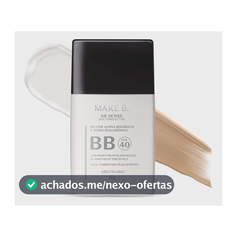 O Boticário Make B. Sense Cor 2 Bb Cream Fps 40 25g - 160 a 220