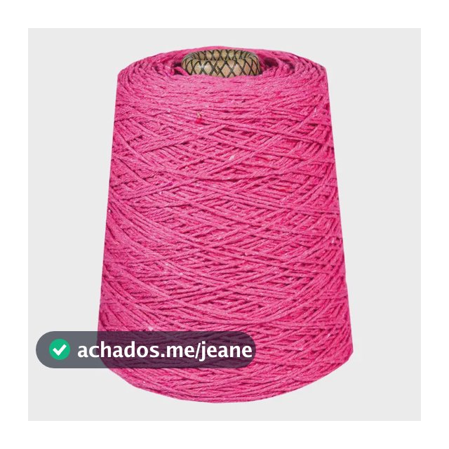 Barbante De Algodão Colorido N4  915 Metros Para Crochê