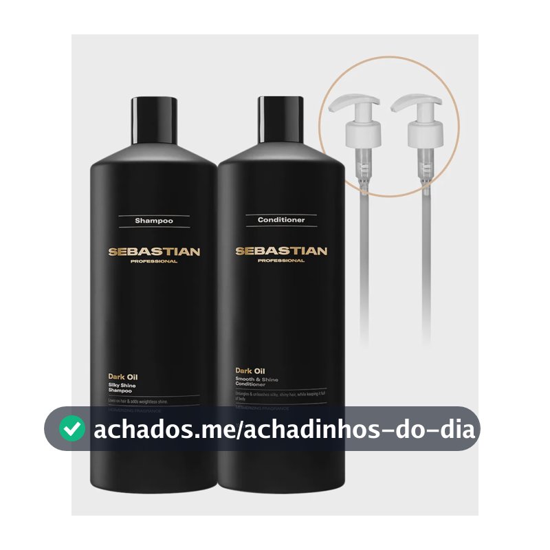 Kit Sebastian Professional Dark Oil Sh E Cond (4 Produtos)