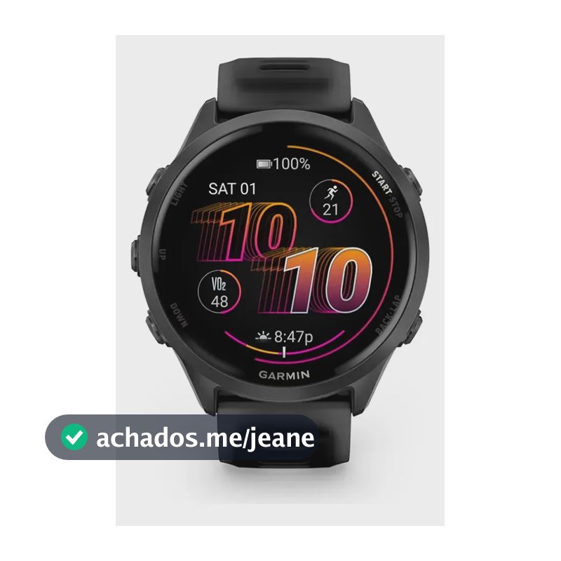 Garmin Forerunner 570 47mm Cinza Ardósia E Translúcido/preto Cinza Ardósia E Translúcido/preto